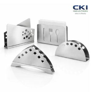 Stainless Steel Napkin Holder for Hotels and Restaurants